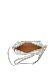 Pavers White Adjustable Slouched Cross-Body Bag - Image 3 of 3