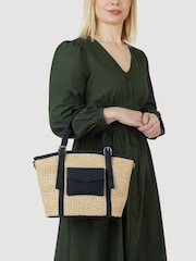Pavers Blue Spacious Adjustable Handbag - Image 1 of 4