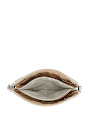 Pavers Silver Zip Close Shoulder Bag - Image 4 of 4