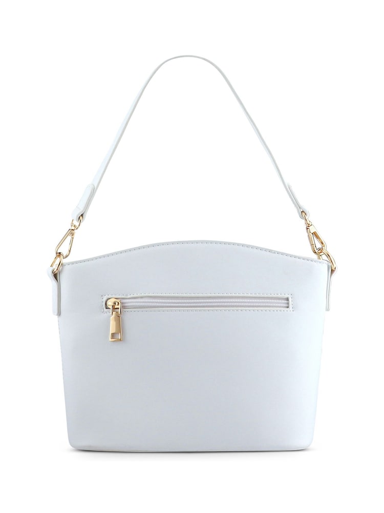 Pavers Vanilla White Adjustable Cross-Body Bag - Image 3 of 4