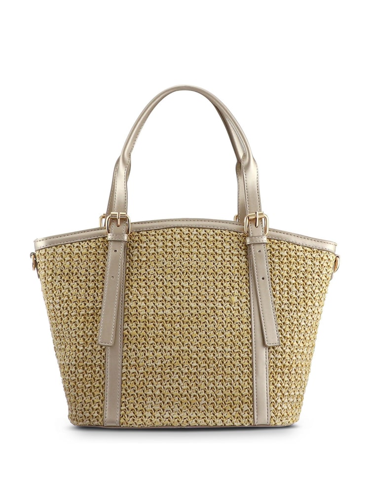 Dorado - Pavers Spacious Adjustable Handbag - Imagen 2 de 3 Dorado - Pavers Spacious Adjustable Handbag - Imagen 2 de 3