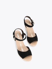 KG Kurt Geiger Paisley3 Black Sandals - Image 2 of 4