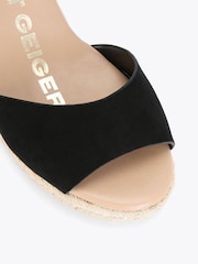 KG Kurt Geiger Paisley3 Black Sandals - Image 3 of 4