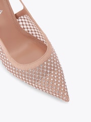 Carvela Pink Lavish Jewel Shoes - Image 4 of 4