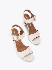 KG Kurt Geiger Cream Sutton2 Sandals - Image 2 of 4