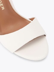 KG Kurt Geiger Cream Sutton2 Sandals - Image 4 of 4