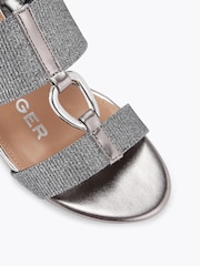 KG Kurt Geiger Pewter Arlo2 Sandals - Image 4 of 4