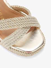 KG Kurt Geiger Gold Phoebe2 Sandals - Image 4 of 4