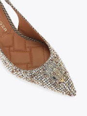 Kurt Geiger London Silver Belgravia High Sling Shoes - Image 5 of 5