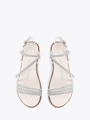 KG Kurt Geiger Chrome Reece2 Sandals - Image 2 of 4