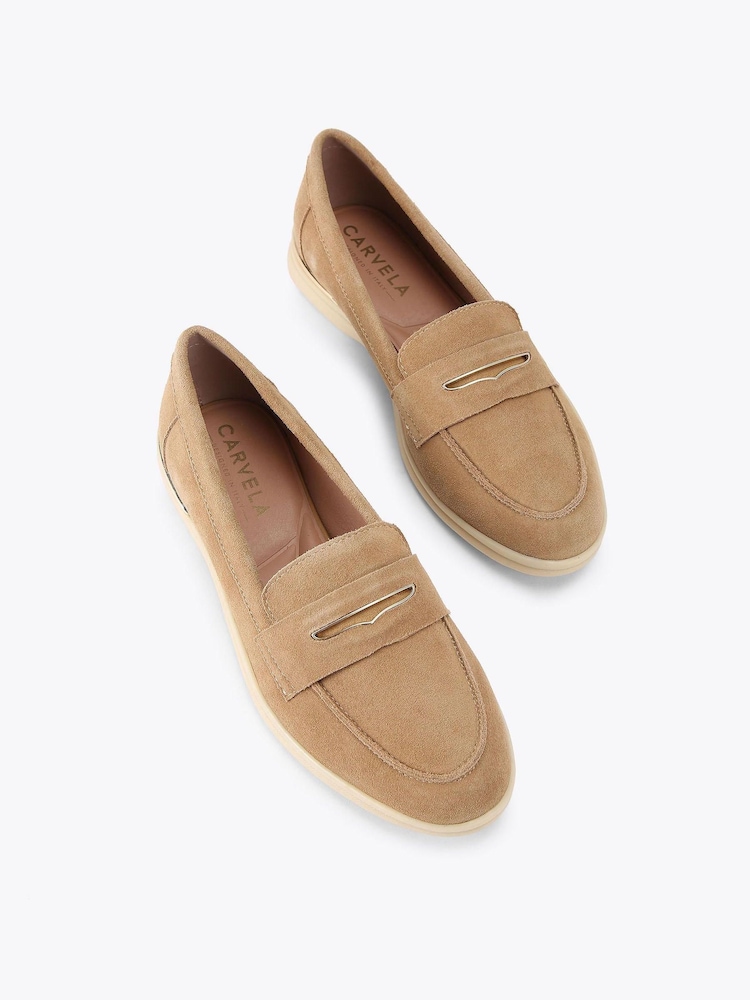 Carvela Comfort Natural Fia Loafer Shoes - Image 2 of 4