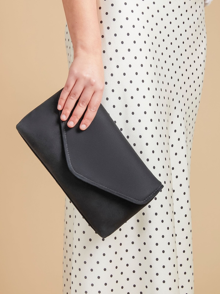 Preto - Bolsa de couro Jones Bootmaker Wings Touch Fasten - Imagem 1 de 4