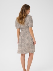 Kaffe KAliana Short V-Neck Black Dress - Image 2 of 5