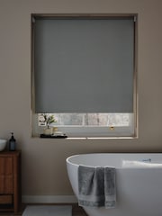 Grey Dove Ready Made Printed Texture Moisture Resistant Roller Blinds - Image 3 of 7