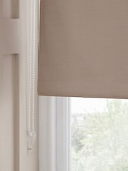 Natural Mink Ready Made Printed Texture Moisture Resistant Roller Blinds - Image 6 of 7