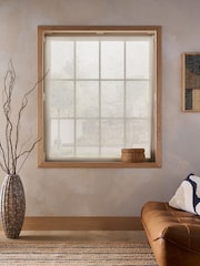 Natural Ready Made Sheer Textured Roller Blinds - Image 2 of 5