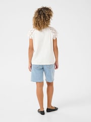 Cream CRFin 100% Cotton White T-Shirt - Image 3 of 6