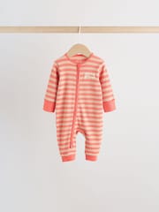 Multi Stripe Baby Sleepsuit 3 Pack (0mths-3yrs) - Image 5 of 12