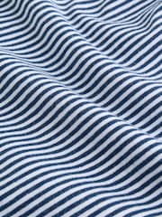 Blue Stripe Sailor Collar Jersey Baby Romper 2 Pack - Image 11 of 12