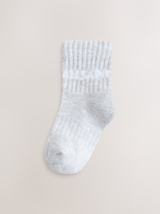 smALLSAINTS Blue Logo Neutral Baby Socks 5 Pack - Image 4 of 8