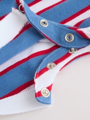 Tricou rugby roșu/albastru cu dungi - Smart Collar Baby Rompers 2 Pack - Imaginea 9 din 12