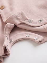 Verde cu mai multe culori - Smart Collar Baby Rompers 2 Pack - Imaginea 9 din 9