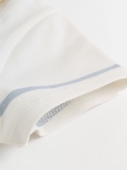 Blue and White Striped Baby Jersey Rompers 2 Pack - Image 11 of 12