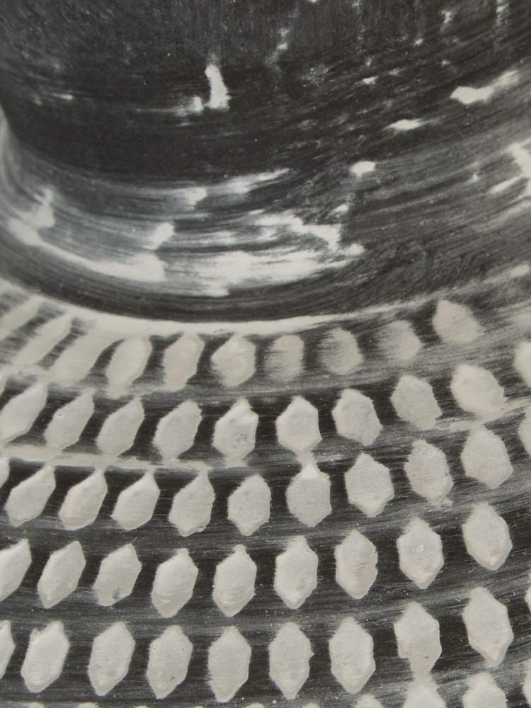Searchlight Grey Black and White Marrakesh Table Lamp - Image 4 of 4