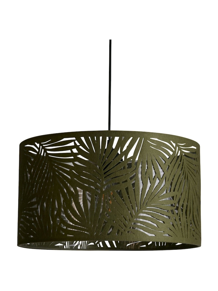 Searchlight Green Gardenia Leaf Lamp Shade - Image 4 of 4