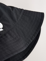 smALLSAINTS Black Orlando Logo Bucket Hat - Image 5 of 5