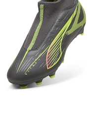 Puma Grey Boys ULTRA 5 MATCH+ FG/AG Laceless Football Boots - Image 5 of 6