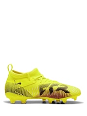 Puma Yellow Boys Future 8 Match Football Boots - Image 1 of 6