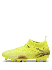 Puma Yellow Boys Future 8 Match Football Boots - Image 2 of 6