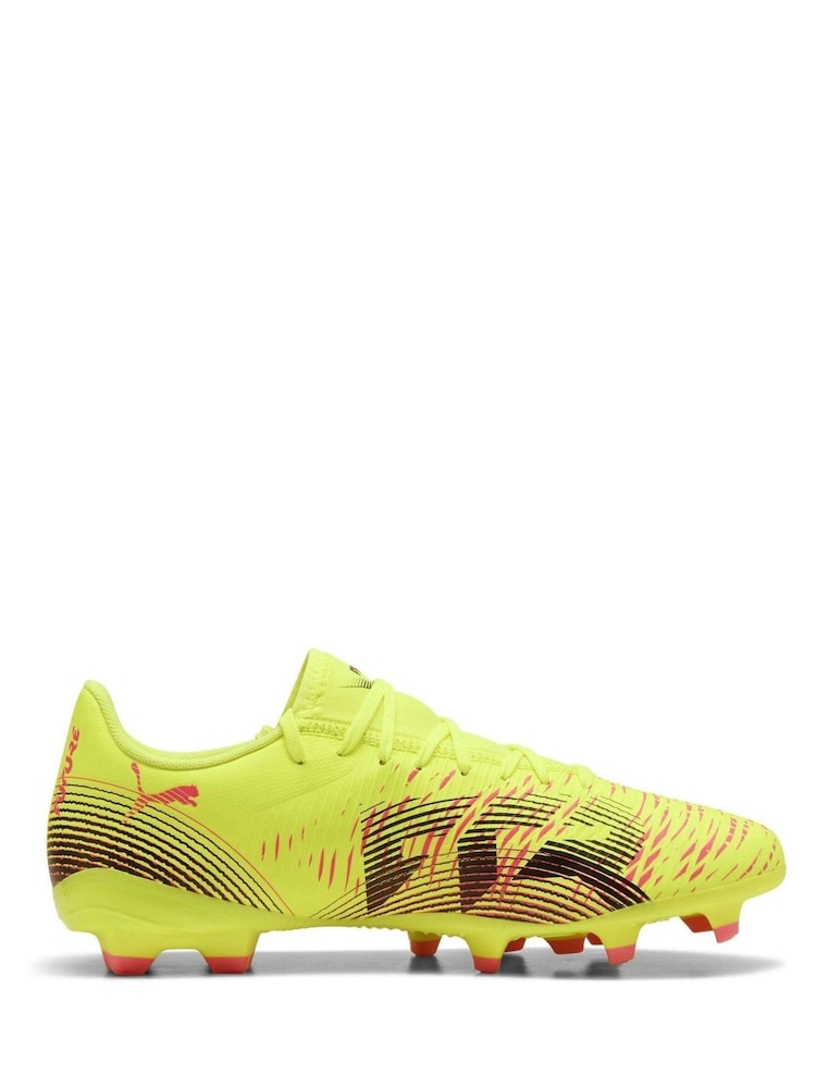 Puma Yellow FUTURE 8 PLAY FG/AG Football Boots - Image 1 of 5
