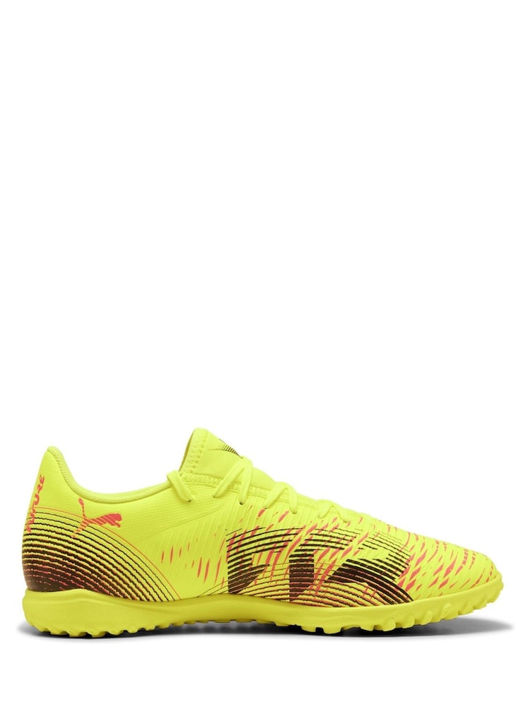 Puma Yellow Future 8 Play TT Football Boots - Image 1 of 6