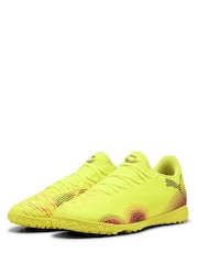 Puma Yellow Future 8 Play TT Football Boots - Image 3 of 6