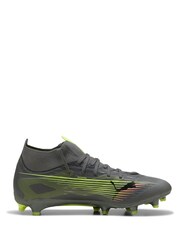 Puma Grey ULTRA 5 MATCH+ FG/AG Football Boots - Image 1 of 6