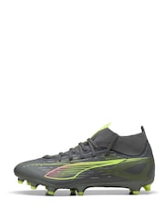 Puma Grey ULTRA 5 MATCH+ FG/AG Football Boots - Image 2 of 6