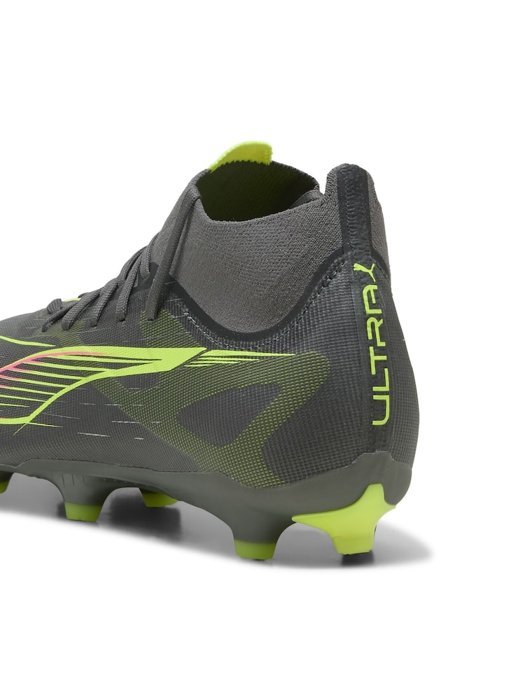Puma Grey ULTRA 5 MATCH+ FG/AG Football Boots - Image 6 of 6