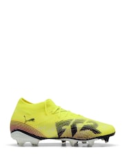 Puma Yellow Womens FUTURE 8 MATCH FG/AG Football Boots - Image 1 of 5