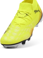 Puma Yellow Womens FUTURE 8 MATCH FG/AG Football Boots - Image 4 of 5