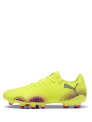 Puma Yellow Womens FUTURE 8 PLAY FG/AG Football Boots - Image 2 of 6