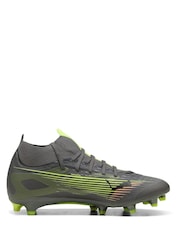 Puma Grey Womens ULTRA 5 MATCH+ FG/AG Football Boots - Image 1 of 6