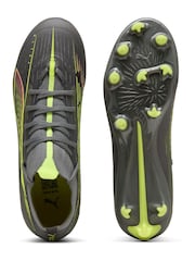 Puma Grey Womens ULTRA 5 MATCH+ FG/AG Football Boots - Image 4 of 6