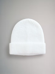 The Set Oat/Chocolate Brown/Cream 3 Pack Beanies - Image 2 of 6