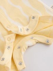 Milk Club Printed Jersey Baby Rompers 3 Pack - Image 10 of 10