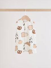 Milk Club Printed Jersey Baby Rompers 3 Pack - Image 4 of 10