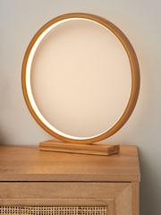 Searchlight Natural Portal Table Lamp - Image 1 of 4