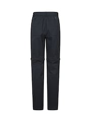 Mountain Warehouse Black Womens Delta Stretch Zip Off Quick Drying UV Max Trousers - Image 3 of 10