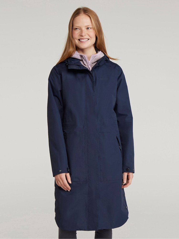 Mountain Warehouse Blue Womens Hannah Extreme Waterproof Jacket - Image 1 of 9 Mountain Warehouse Blue Womens Hannah Extreme Waterproof Jacket - Image 1 of 9